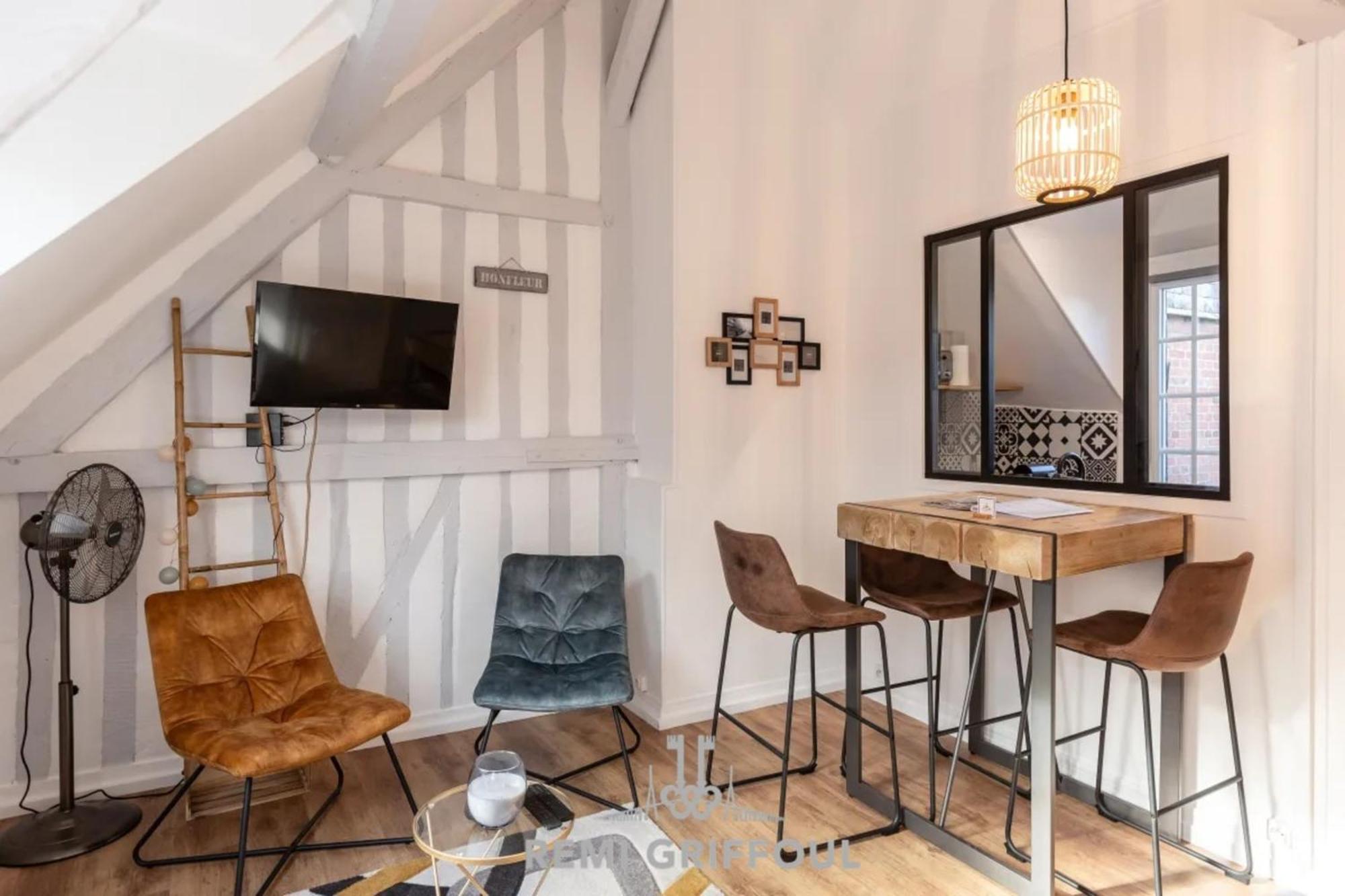 La Capucine Lovely Studio City Center Honfleur Zewnętrze zdjęcie
