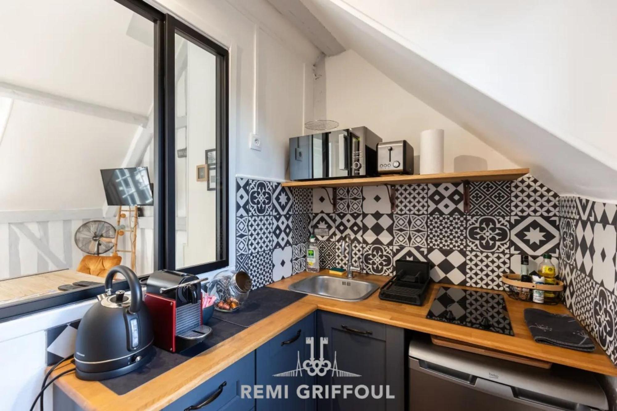 La Capucine Lovely Studio City Center Honfleur Zewnętrze zdjęcie