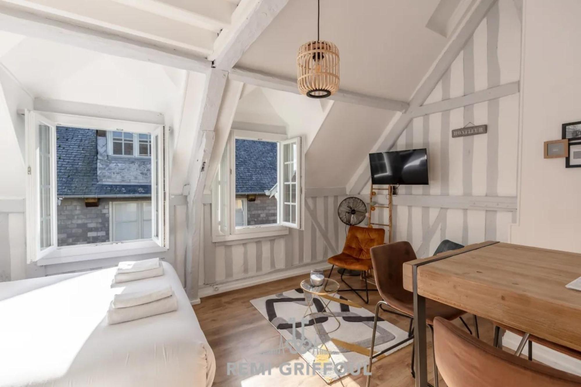 La Capucine Lovely Studio City Center Honfleur Zewnętrze zdjęcie